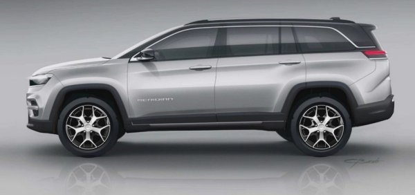 Семиместный кроссовер Jeep Meridian: не мощнее бразильского брата