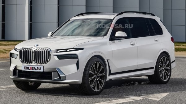 Рестайлинговый BMW X7: новые изображения