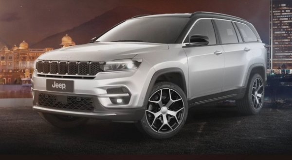 Семиместный кроссовер Jeep Meridian: не мощнее бразильского брата