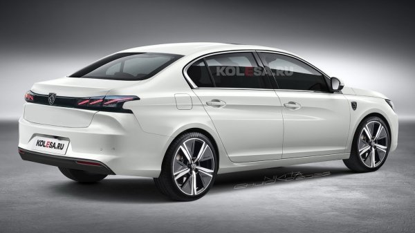 Седан Peugeot 408 следующего поколения: новые изображения