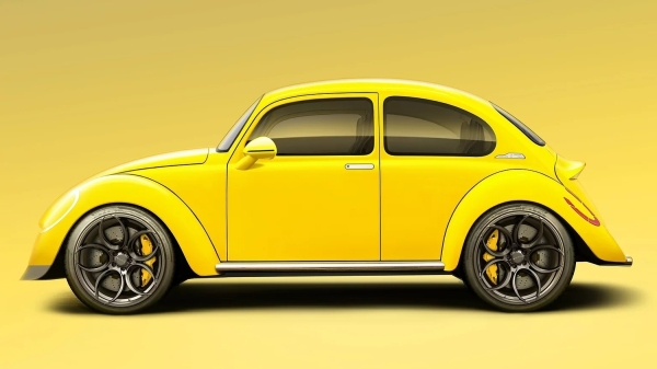 Классический VW Beetle вернулся в виде стильного карбюраторного рестомода Milivié 1