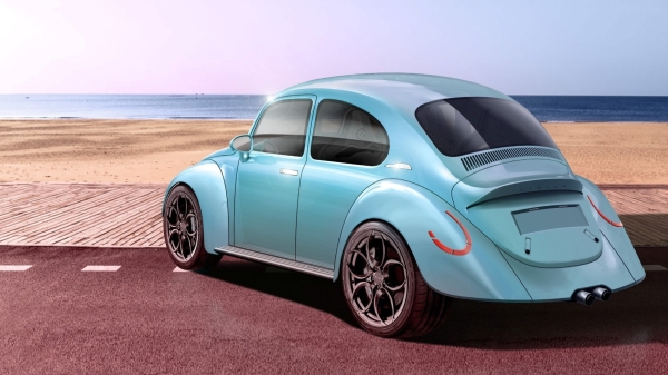 Классический VW Beetle вернулся в виде стильного карбюраторного рестомода Milivié 1