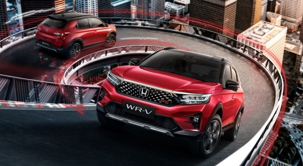 Линейку Honda пополнил новый кроссовер WR-V за миллион рублей