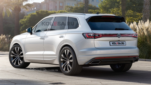 Рестайлинг Volkswagen Touareg: новые изображения