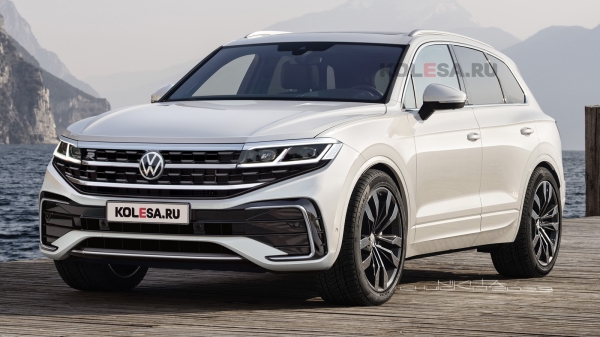 Рестайлинг Volkswagen Touareg: новые изображения