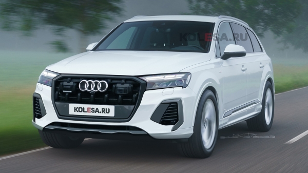 Обновлённый Audi Q7: первые изображения