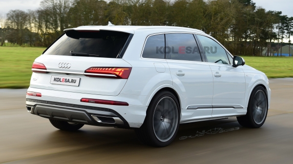 Обновлённый Audi Q7: первые изображения