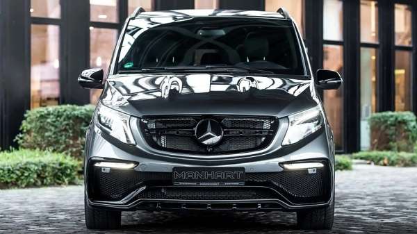 Manhart V 350 на базе Mercedes-Benz V-класса: форсированный дизель и обвес в стиле AMG