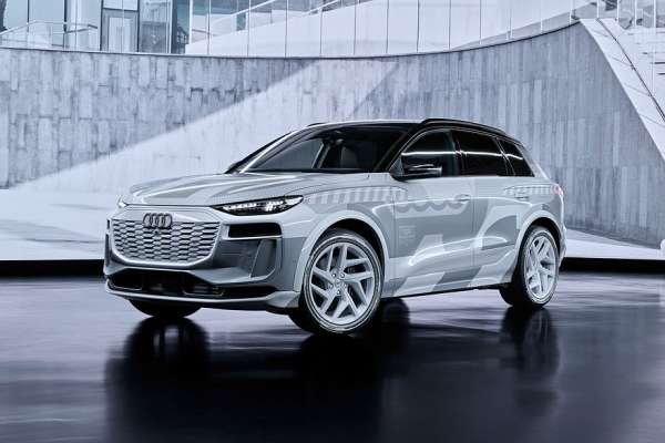 Засвечен серийный кроссовер Audi Q6 e-tron, скоро премьера