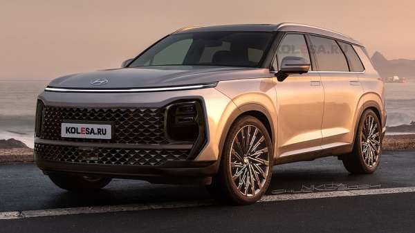 Новый Hyundai Palisade: первые изображения