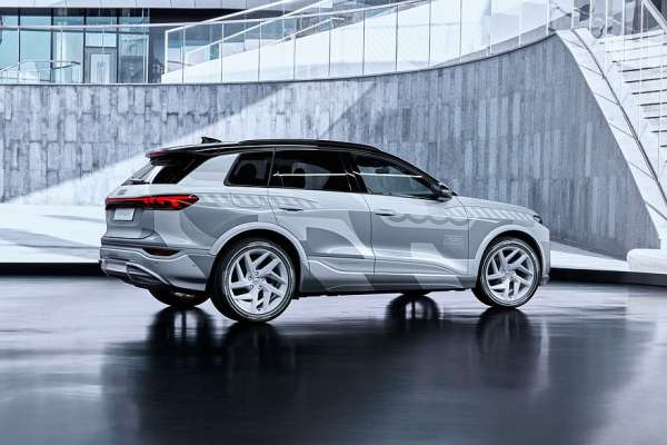 Засвечен серийный кроссовер Audi Q6 e-tron, скоро премьера