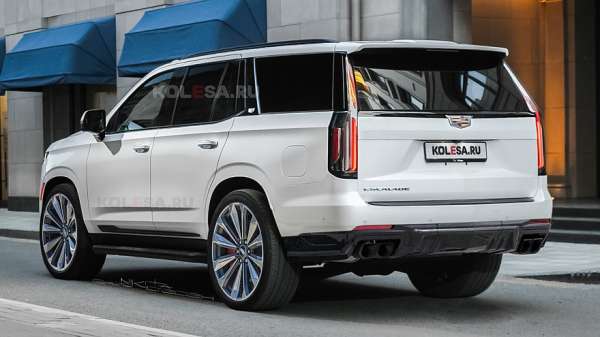 Обновлённый Cadillac Escalade: первые изображения