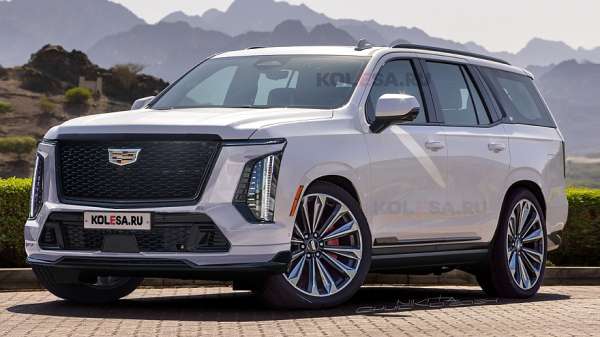 Обновлённый Cadillac Escalade: первые изображения