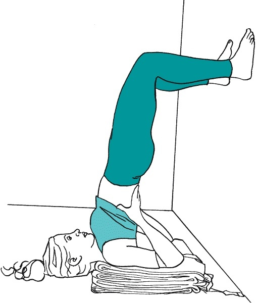 Поза Берёзка в йоге Сарвангасана (Sarvangasana)