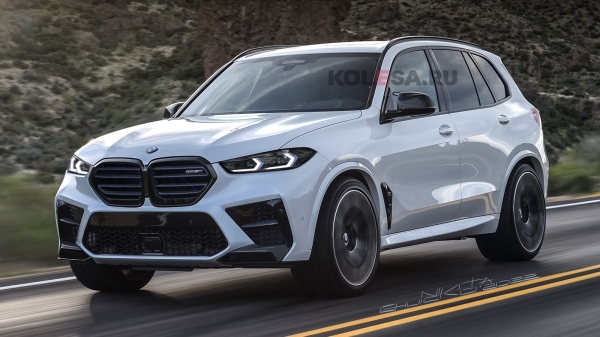 Рестайлинговый BMW X5 M: новые изображения