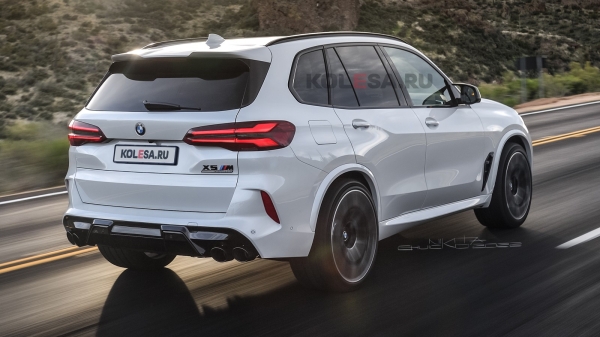 Рестайлинговый BMW X5 M: новые изображения